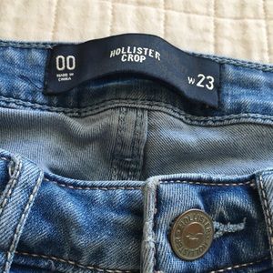 Ripped skinny hollister jeans